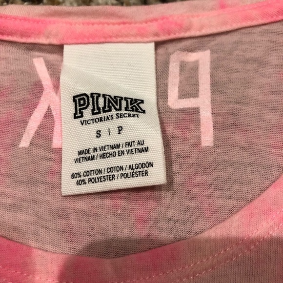 Pink Cropped Tank - Picture 2 of 2